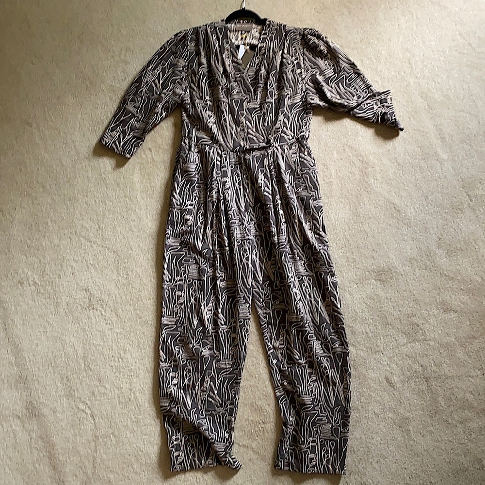 Bel Kazan Aquarius jumpsuit in Mezze Charcoal